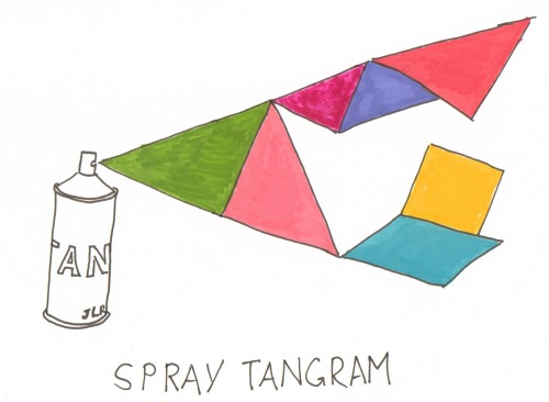 Spray Tangram - John-Luke Roberts