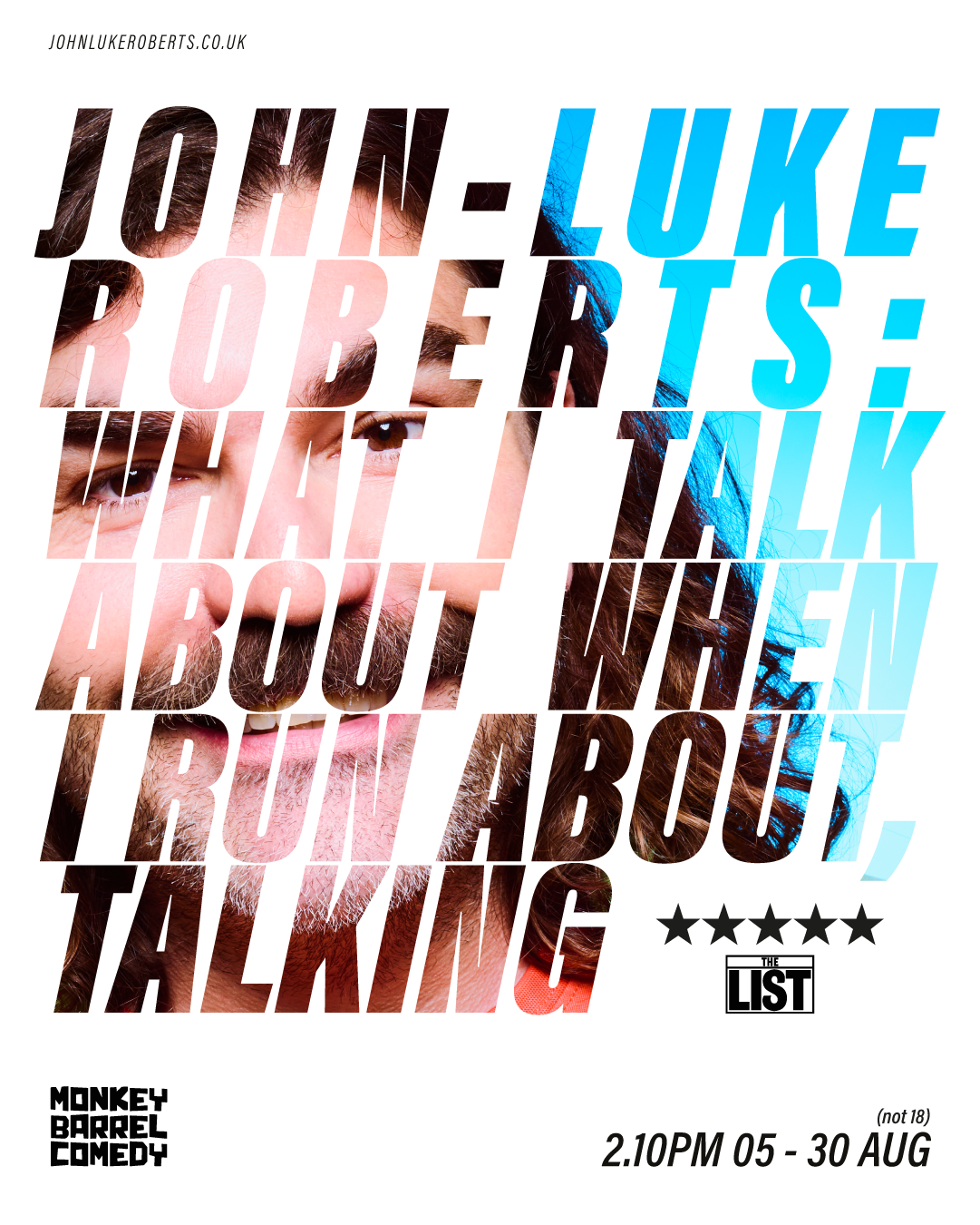 What I Talk About When I Run About, Talking - John-Luke Roberts